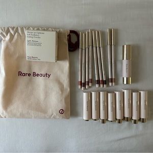 Rare Beauty Bundle - contour, setting powder, lip liner, lipsticks ♥️